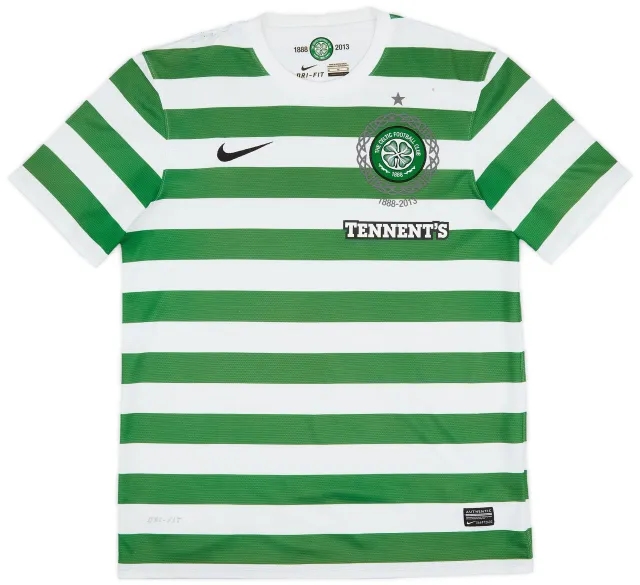 Nike 2012-13 Celtic '125th Anniversary' Home Shirt - 8/10 - (M)
