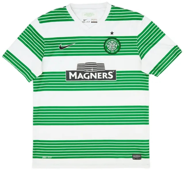 Nike 2013-15 Celtic Home Shirt - 5/10 - (M)