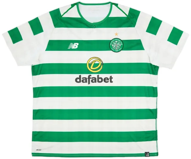 NewBalance 2018-19 Celtic Home Shirt - 5/10 - (XXL)