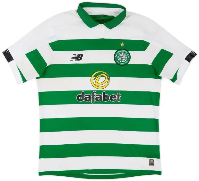 NewBalance 2019-20 Celtic Home Shirt - 7/10 - (L)