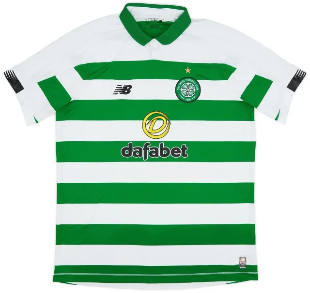 NewBalance 2019-20 Celtic Home Shirt - 8/10 - (XL)