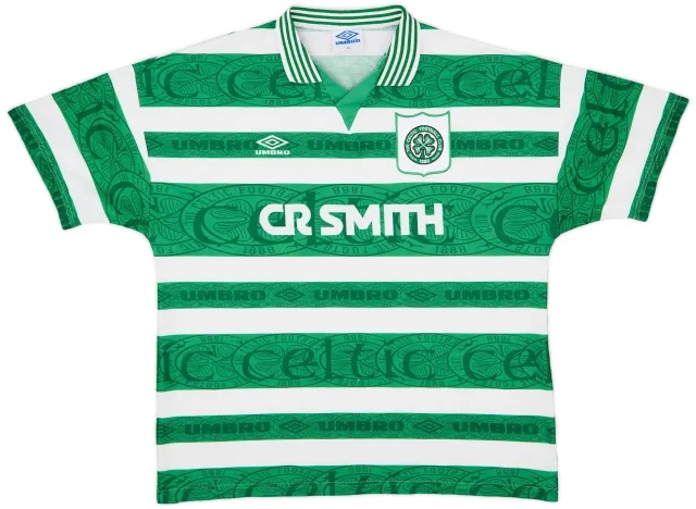 Umbro 1995-97 Celtic Home Shirt - 6/10 - (XXL)