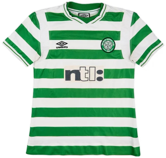 Umbro 1999-01 Celtic Home Shirt - 5/10 - (L)