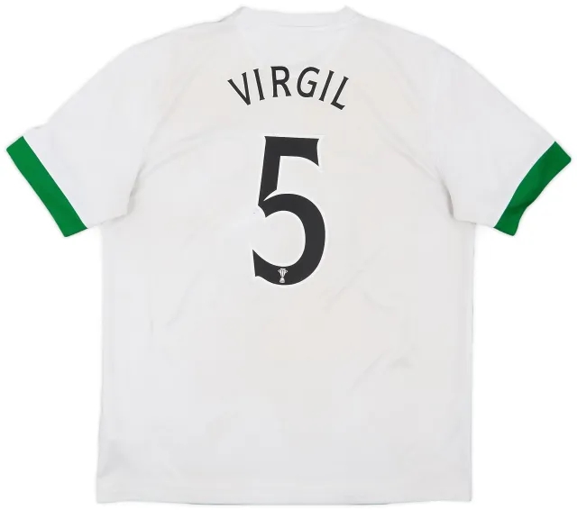 Nike 2014-15 Celtic European Third Shirt Virgil #5 - 6/10 - (L)