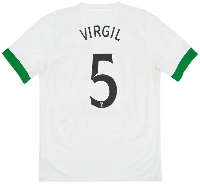 Nike 2014-15 Celtic European Third Shirt Virgil #5 - 6/10 - (M)