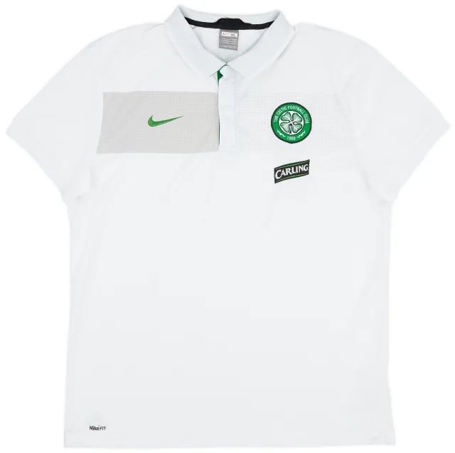 2009-10 Celtic Nike Polo Shirt - 8/10 - (XL)