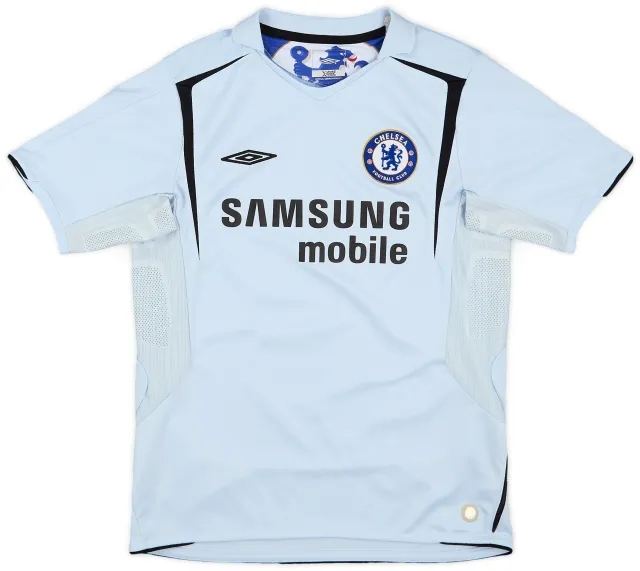 Umbro 2005-06 Chelsea Away Shirt - 9/10 - (L.Boys)