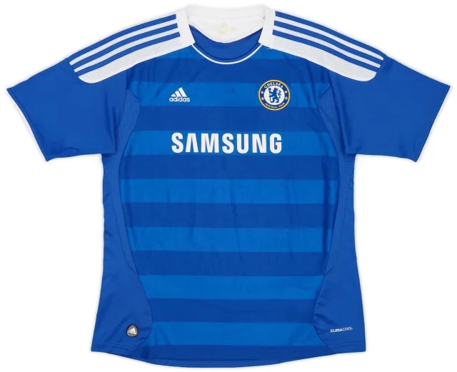 adidas 2011-12 Chelsea Home Shirt - 8/10 - (Women's L)