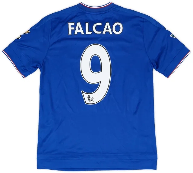 adidas 2015-16 Chelsea Home Shirt Falcao #9 (L.Boys)