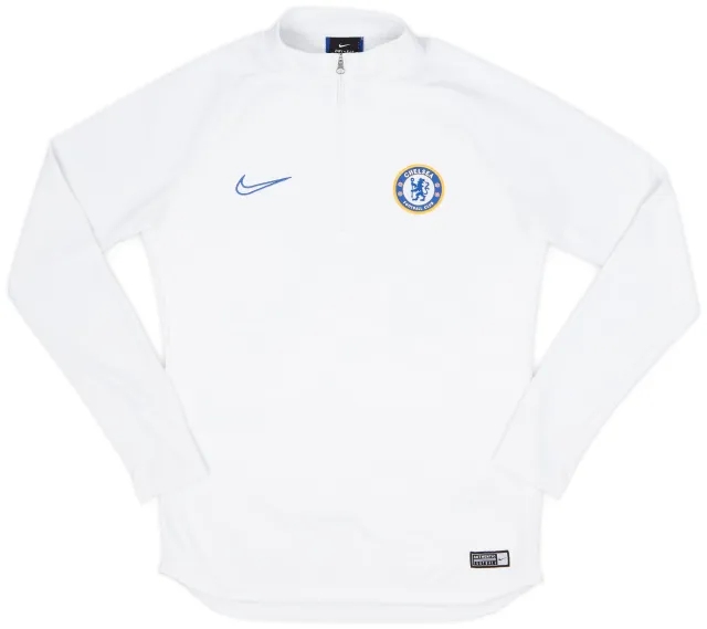 2019-20 Chelsea Nike 1/4 Zip Training Top - 10/10 - (S)