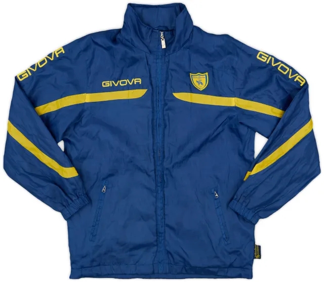 Jacket/Coat 2010-11 Chievo Verona Hooded Rain Jacket - 8/10 - (XS)