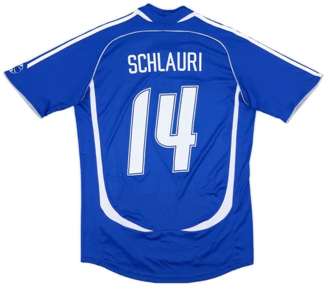 adidas 2006-07 Concordia Basel Authentic Home Shirt Schlauri #14 - 10/10 - (M)