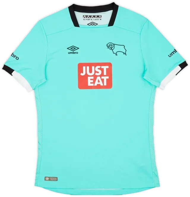 Umbro 2016-17 Derby County Third Shirt - 9/10 - (XL.Boys)