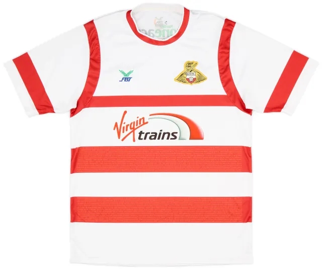 2017-18 Doncaster Rovers Home Shirt - 8/10 - (L)