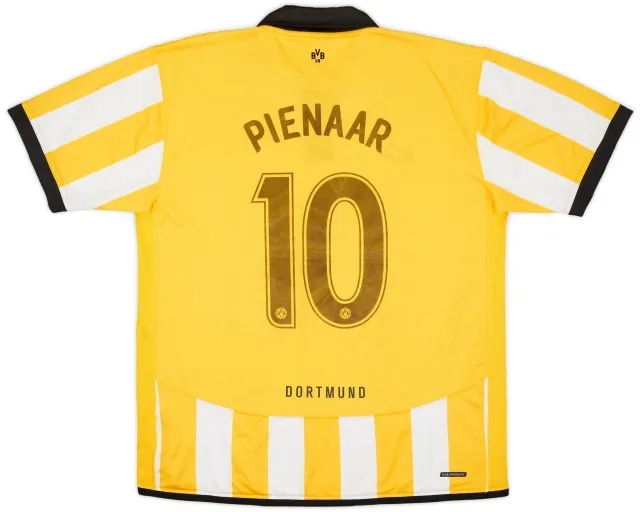 Nike 2006-07 Borussia Dortmund Home Shirt Pienaar #10 - 6/10 - (XXL)