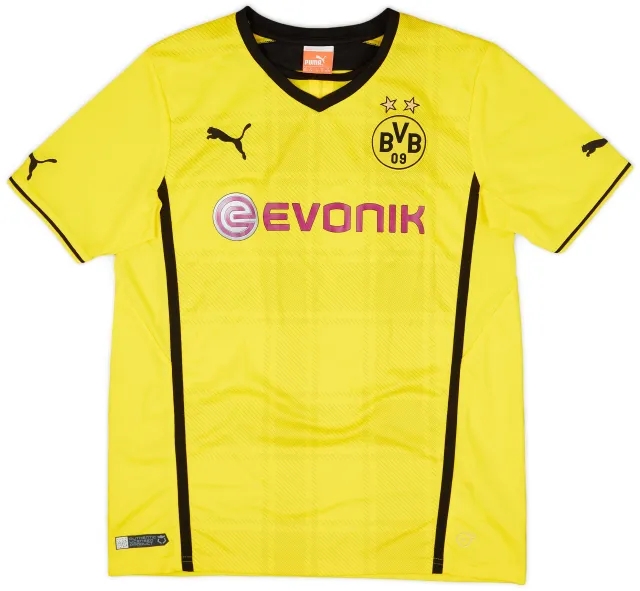 Puma 2013-14 Borussia Dortmund Home Shirt - 7/10 - (XL.Boys)