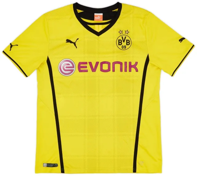 Puma 2013-14 Borussia Dortmund Home Shirt - 7/10 - (L)