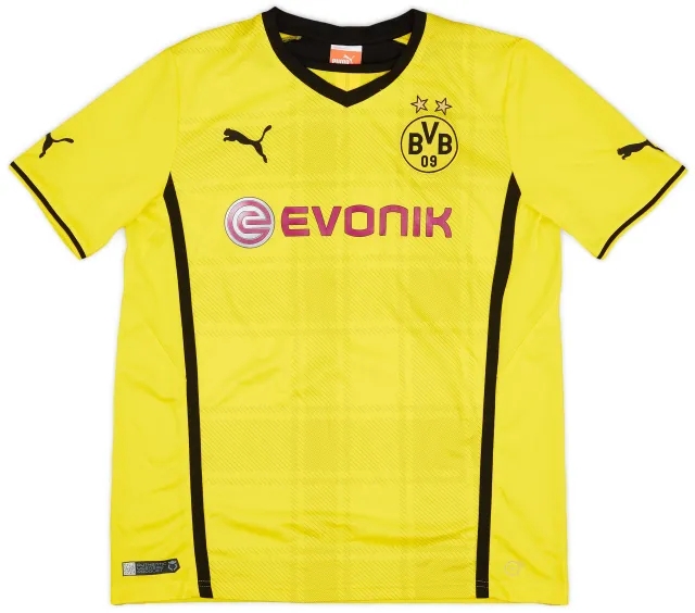 Puma 2013-14 Borussia Dortmund Home Shirt - 9/10 - (XXL.Boys)
