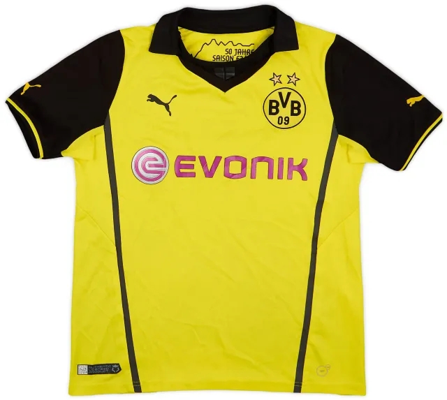 Puma 2013-14 Borussia Dortmund Home Shirt - 7/10 - (M.Boys)