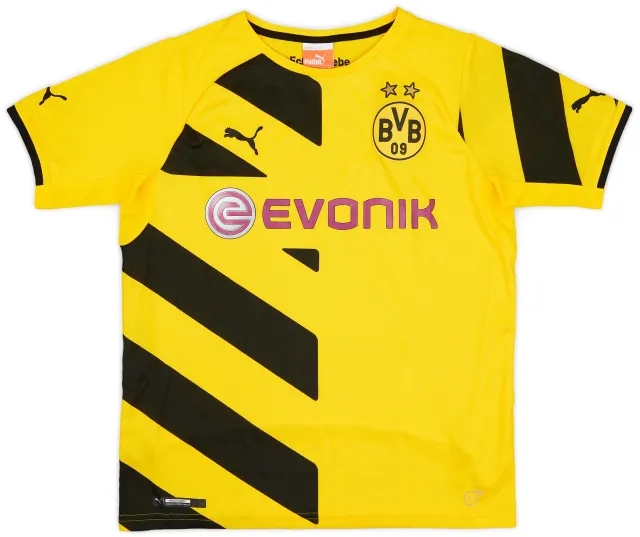 Puma 2014-15 Borussia Dortmund Home Shirt - 9/10 - (L.Boys)