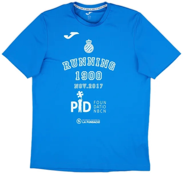 2017-18 Espanyol 'Running 1900' Joma Fan Shirt - 8/10 - (S)
