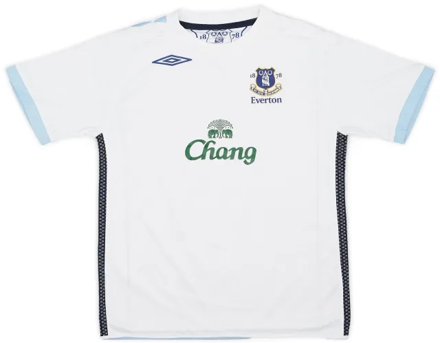 Umbro 2007-08 Everton Away Shirt - 8/10 - (6-7 Years)