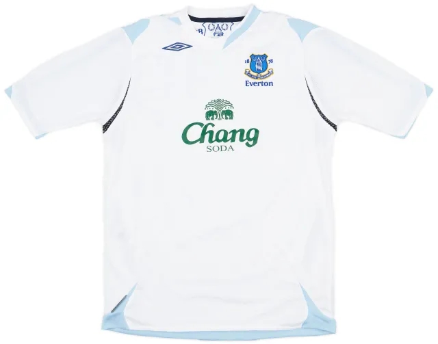 Umbro 2006-07 Everton Away Shirt - 6/10 - (XL.Boys)