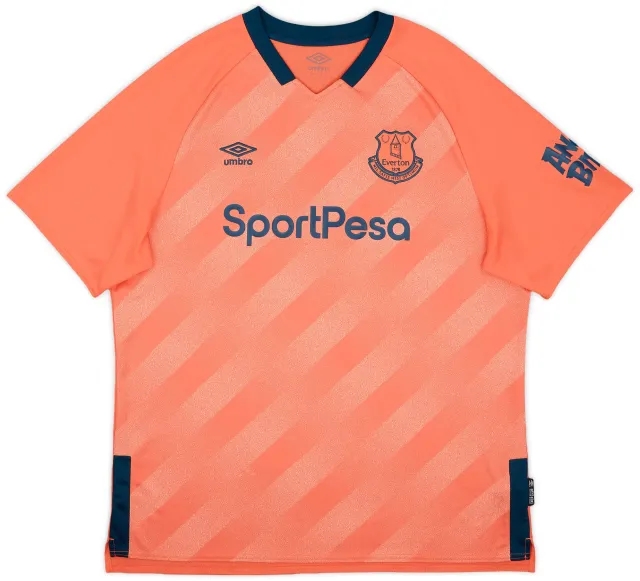 Umbro 2019-20 Everton Away Shirt - 8/10 - (XXL)