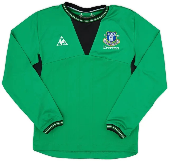 LeCoqSportif 2009-10 Everton GK Shirt - 8/10 - (XL.Boys)