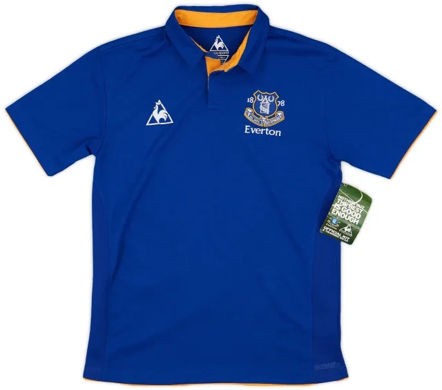 LeCoqSportif 2011-12 Everton Home Shirt (XL.Boys)