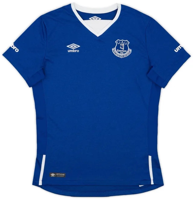 Umbro 2015-16 Everton Home Shirt - 9/10 - (L.Boys)