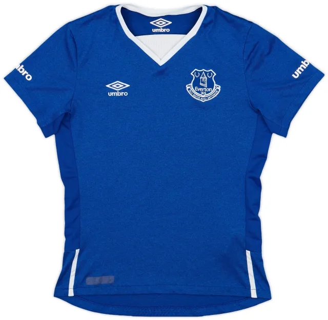 Umbro 2015-16 Everton Home Shirt - 8/10 - (M.Boys)