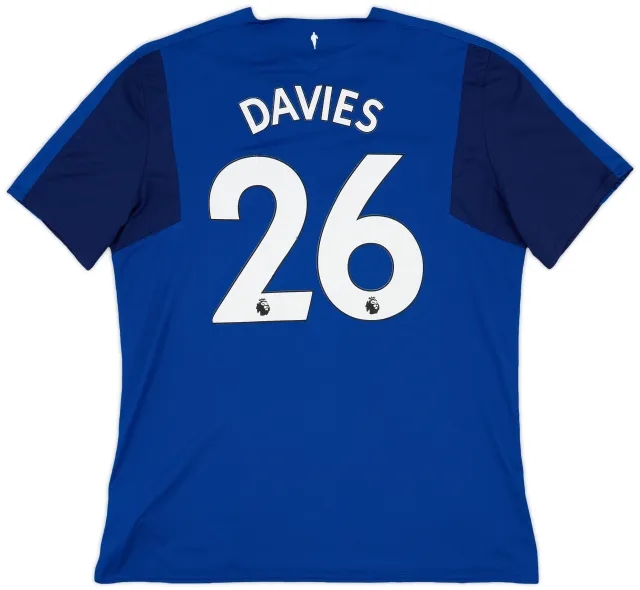 Umbro 2017-18 Everton Home Shirt Davies #26 - 7/10 - (XXL)