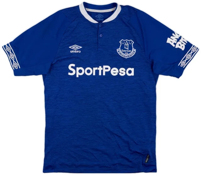 Umbro 2018-19 Everton Home Shirt - 8/10 - (M)