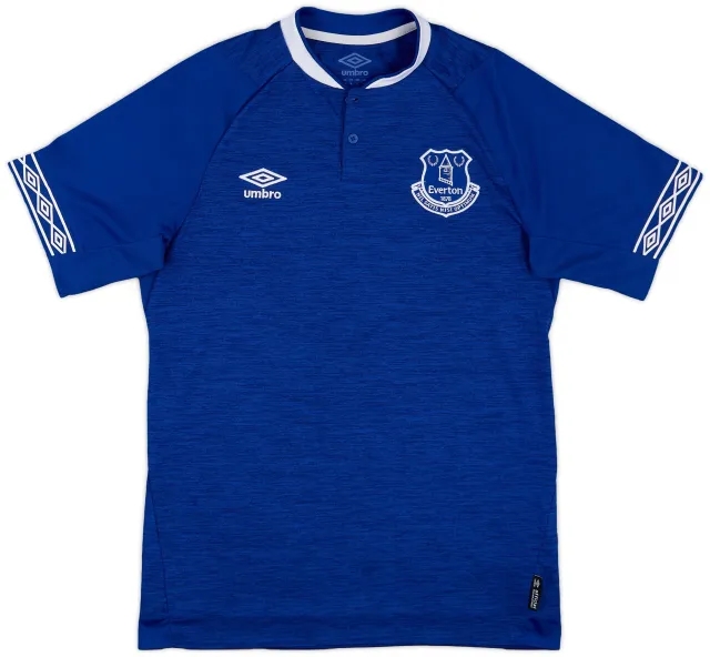 Umbro 2018-19 Everton Home Shirt - 9/10 - (M)