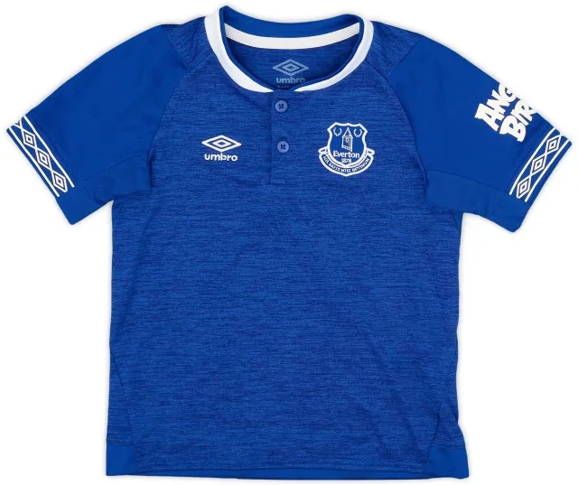Umbro 2018-19 Everton Home Shirt - 9/10 - (4-5 Years)