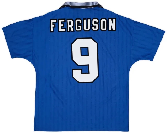 Umbro 1995-97 Everton Home Shirt Ferguson #9 - 6/10 - (L)