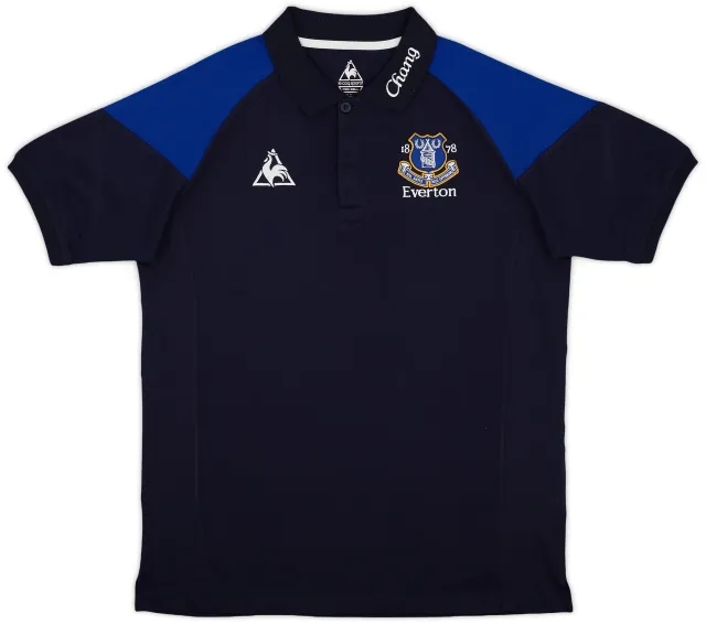 2011-12 Everton Le Coq Sportif Polo Shirt - 8/10 - (L)
