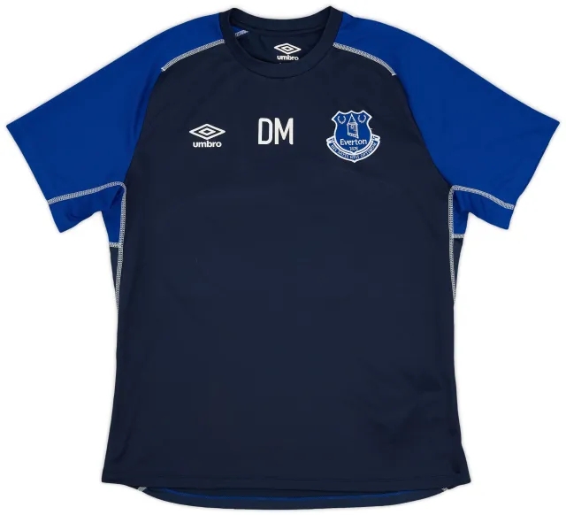 Umbro 2014-15 Everton Staff Issue Training Shirt DM - 8/10 - (L)