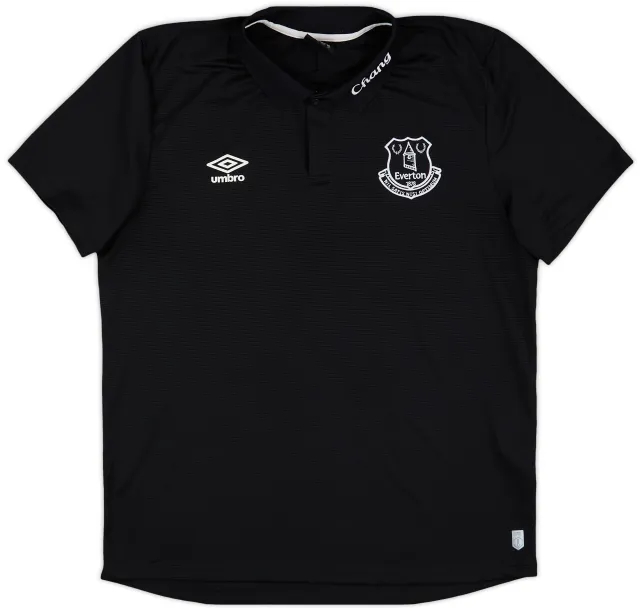 2014-15 Everton Umbro Polo Shirt - 9/10 - (XL)