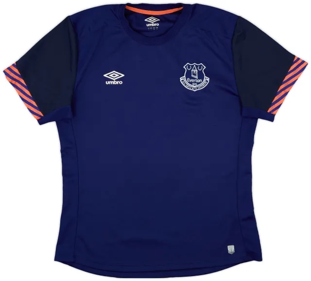 2017-18 Everton Umbro Training Shirt - 9/10 - (L)