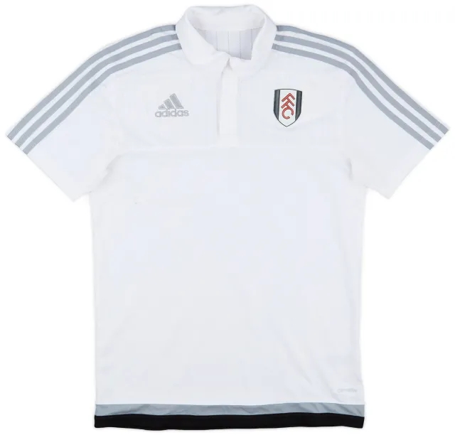 2015-16 Fulham adidas Polo Shirt - 6/10 - (S)