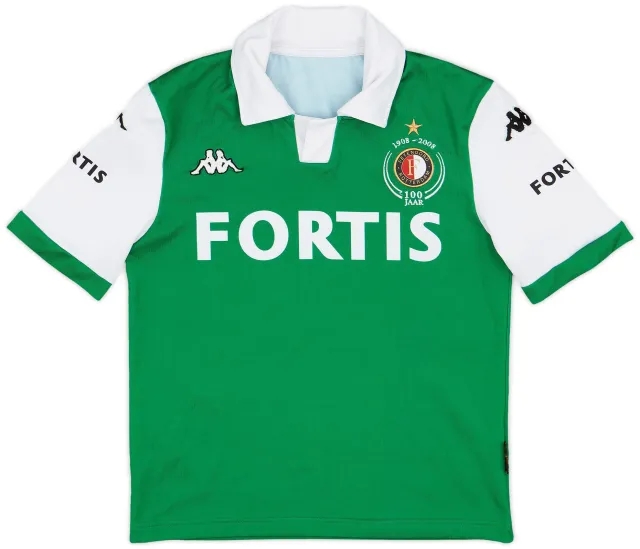Kappa 2008-09 Feyenoord Centenary Away Shirt - 9/10 - (M.Boys)