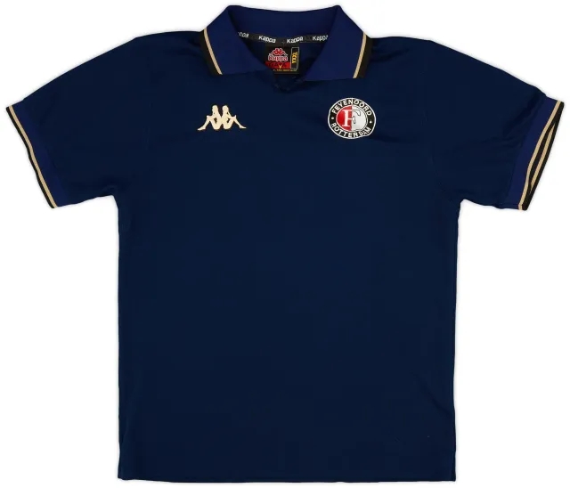 2001-02 Feyenoord Kappa Polo Shirt - 9/10 - (XXL.Boys)