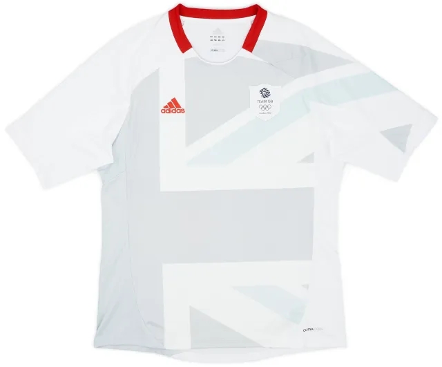 adidas 2012 Team GB Olympic Away Shirt - 8/10 - (L)