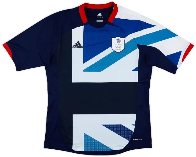 adidas 2012 Team GB Olympic Home Shirt - 8/10 - (L)
