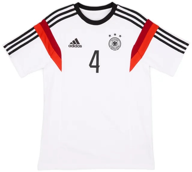 2013-14 Germany adidas Training Tee #4 - 9/10 - (S)