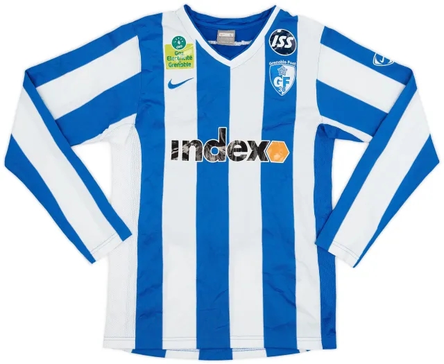Nike 2008-09 Grenoble Foot Home L/S Shirt - 7/10 - (L.Boys)