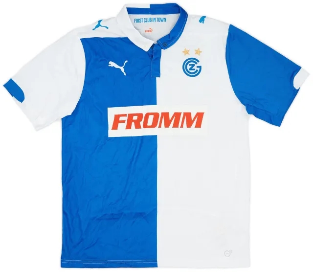 Puma 2014-15 Grasshoppers Home Shirt - 7/10 - (L)