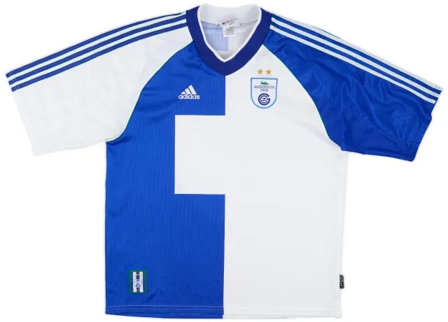 adidas 1999-00 Grasshoppers Home Shirt - 9/10 - (L)